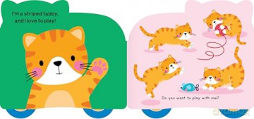 Rolling Pals: Matt the Cat: An Interactive Board Book for Toddlers with Wheels - duopress [KSIĄŻKA]