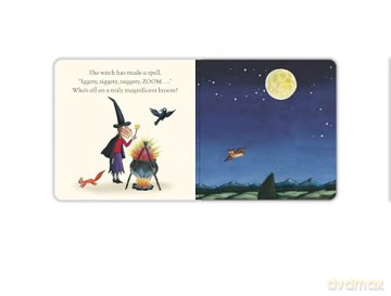 Room on the Broom: A Lift-the-Flap Book: The perfect Halloween gift for toddlers - Julia Donaldson [KSIĄŻKA]