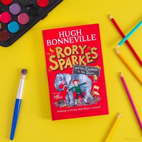 Rory Sparkes and the Elephant in the Room: The hilarious first children's book from Paddington star, Hugh Bonneville - Hugh Bonneville [KSIĄŻKA]