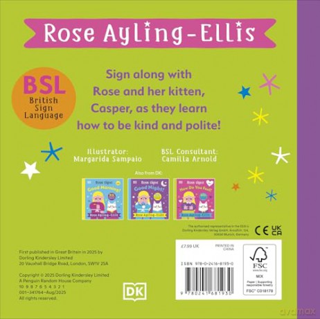 Rose Signs Please and Thank you - Rose Ayling-Ellis [KSIĄŻKA]