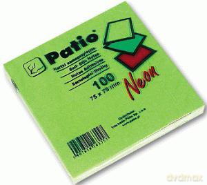 Notes 75x75 Neon Zieolny