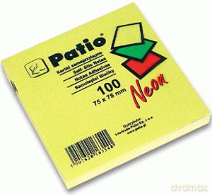 Notes 75x75 Neon Żółty