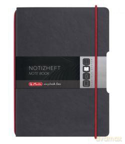 Notes A4/40 Kartek - Kratka My.Book Flexible Skóropodobny Czarny