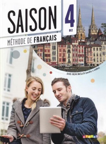 Saison 4 - Niv. B2 - Livre + DVD-rom - Marie-Noelle Cocton [KSIĄŻKA]