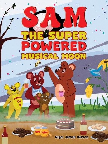 Sam the Super Powered Musical Moon - Nigel James Wilson [KSIĄŻKA]