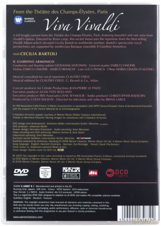 Cecilia Bartoli: Viva Vivaldi [DVD]
