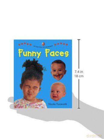 Say and Point Picture Boards: Funny Faces - Tuxworth Nicola [KSIĄŻKA]