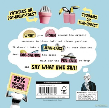 Say What Ewe Sea: A Very Silly Visual Puzzle Book - Louis Catlett [KSIĄŻKA]