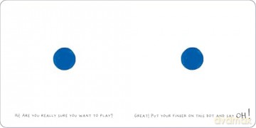 Say Zoop!: A Book of Sound-Board Book Edition - Herve Tullet [KSIĄŻKA]