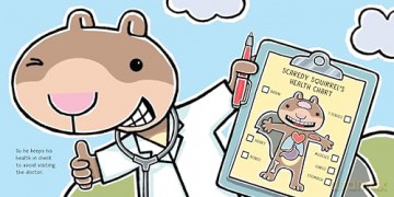 Scaredy Squirrel Visits the Doctor - Melanie Watt [KSIĄŻKA]