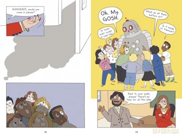 Schoolbot 9000: A Graphic Novel - Sam Hepburn [KSIĄŻKA]