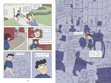 Schoolbot 9000: A Graphic Novel - Sam Hepburn [KSIĄŻKA]