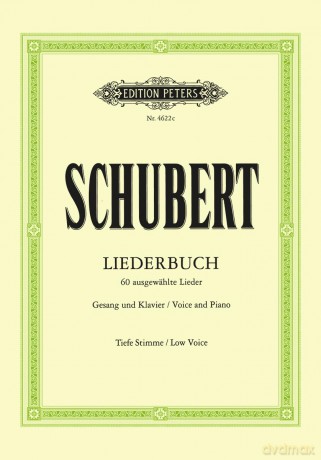 Schubert: Liederbuch - Franz Schubert [KSIĄŻKA]