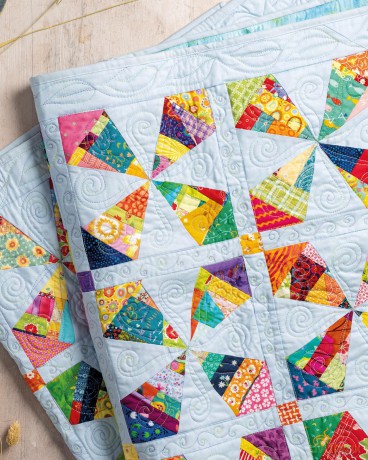 Scrap Quilts From Crumbs, Strips and Strings: Use up every last piece with 15 scrap quilt patterns - Emily Bailey [KSIĄŻKA]