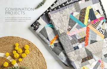 Scrap Quilts From Crumbs, Strips and Strings: Use up every last piece with 15 scrap quilt patterns - Emily Bailey [KSIĄŻKA]