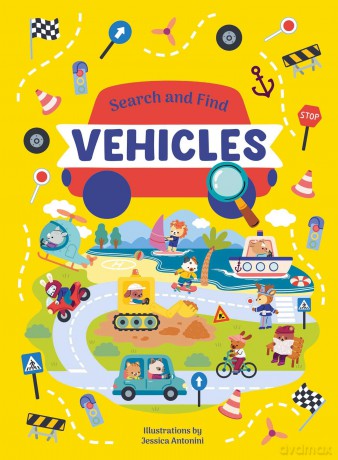Search and Find Vehicles: 3 - Jessica Antonini [KSIĄŻKA]