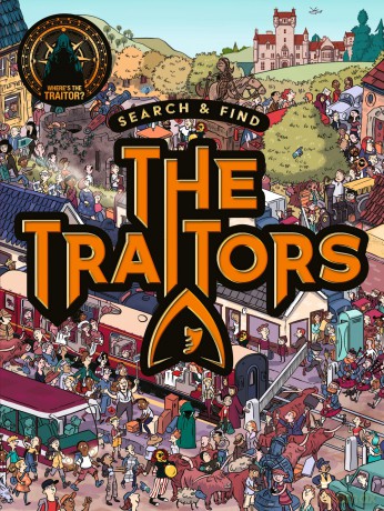 Search and Find: The Traitors: The official puzzle book based on the gripping gameplay of The Traitors - The perfect gift for families, teens and adult fans of the hit TV show! [KSIĄŻKA]