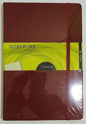 Notes A5 W Linię Lato Burgundowy