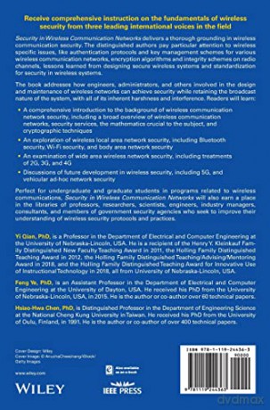 Security in Wireless Communication Networks - Yi Qian [KSIĄŻKA]