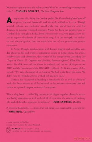 Seeing Through: A Chronicle of Sex, Drugs, and Opera - Ricky Ian Gordon [KSIĄŻKA]