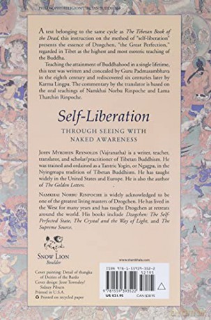 Self Liberation: Through Seeing with Naked Awareness - Padmasambhava [KSIĄŻKA]