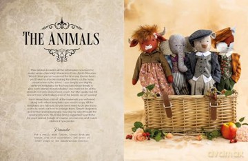 Sew Felt Animals From Apple Blossom Wood: A practical guide to sewing heirloom animal dolls and their clothing - Claire Bowman [KSIĄŻKA]