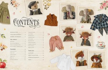 Sew Felt Animals From Apple Blossom Wood: A practical guide to sewing heirloom animal dolls and their clothing - Claire Bowman [KSIĄŻKA]