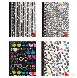 Notes A6 Na Spirali 4colours Collection