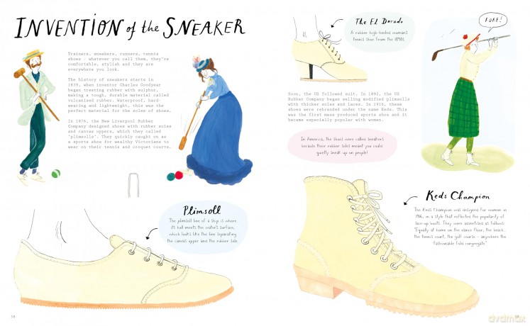 Shoes!: A footwear fashion frolic - Anna Davies [KSIĄŻKA]