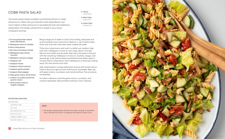 Simple Meal Solutions for High Cholesterol: 75 Recipes to Lower Cholesterol and Support a Healthy Heart - Ashley Reaver [KSIĄŻKA]