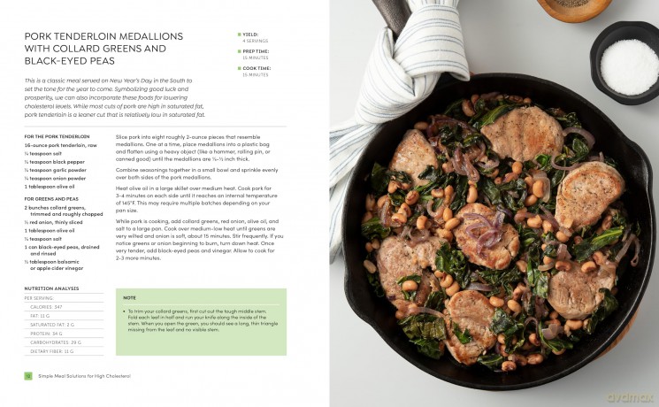 Simple Meal Solutions for High Cholesterol: 75 Recipes to Lower Cholesterol and Support a Healthy Heart - Ashley Reaver [KSIĄŻKA]