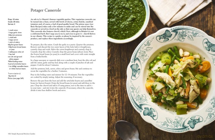 Simply Raymond Kitchen Garden: Seasonal recipes from my place to yours - Raymond Blanc [KSIĄŻKA]