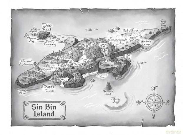 Sin Bin Island - the unmissable brand-new adventure from RED DWARF co-creator and SUNDAY TIMES bestselling Doug Naylor - Doug Naylor [KSIĄŻKA]