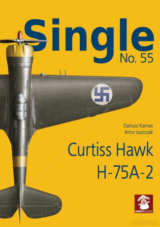 Single no. 54 Curtiss Hawk H-75A-2 - Dariusz Karnas [KSIĄŻKA]