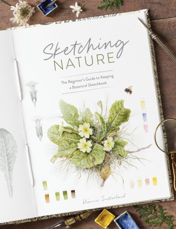 Sketching Nature: The Beginner's Guide to Keeping a Botanical Sketchbook - Dianne Sutherland [KSIĄŻKA]