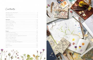 Sketching Nature: The Beginner's Guide to Keeping a Botanical Sketchbook - Dianne Sutherland [KSIĄŻKA]