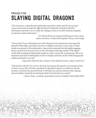 Slaying Digital Dragons: Tips and Tools for Protecting Your Body, Brain, Psyche, and Thumbs from the Digital Dark Side - Packer [KSIĄŻKA]