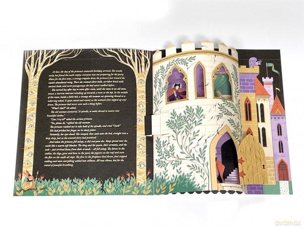 Sleeping Beauty: An Enchanting Pop-up Classic - Laura Sampson [KSIĄŻKA]