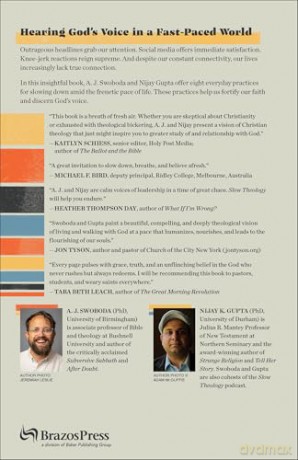 Slow Theology: Eight Practices for Resilient Faith in a Turbulent World - Nijay K. Gupta [KSIĄŻKA]