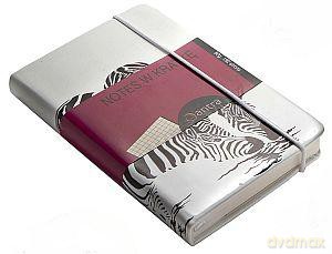 Notes A6 W Kratkę Z Zebrą