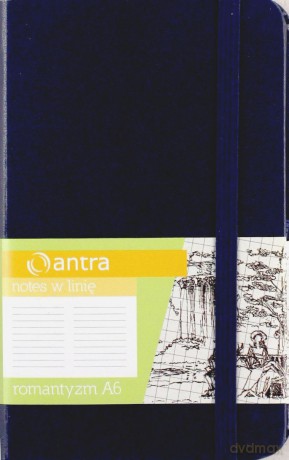 Notes A6 W Linie Romantyzm Granatowy