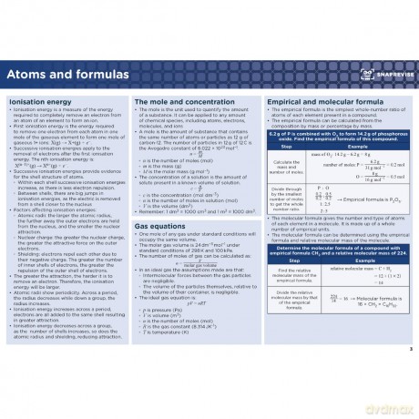 SnapRevise A-Level Chemistry Summary Notes - SnapRevise [KSIĄŻKA]