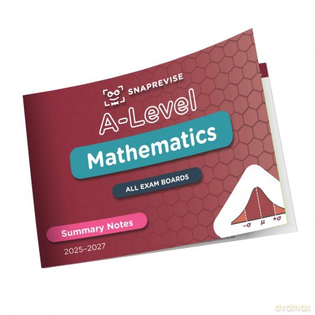 SnapRevise A-Level Maths Summary Notes - SnapRevise [KSIĄŻKA]