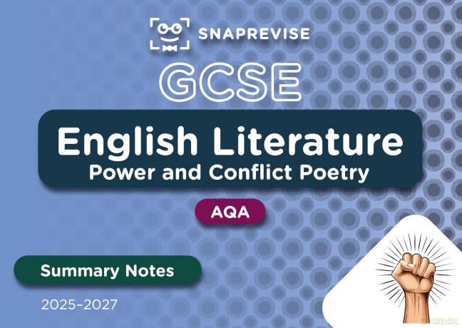 SnapRevise GCSE AQA English Literature: Power and Conflict Poetry - SnapRevise [KSIĄŻKA]