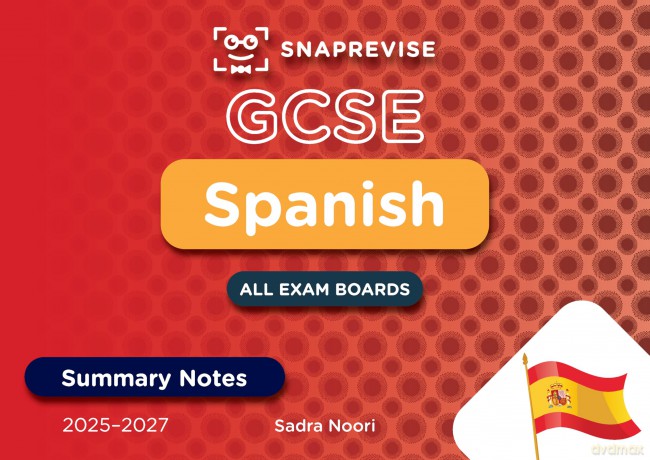SnapRevise GCSE Spanish Summary Notes - SnapRevise [KSIĄŻKA]
