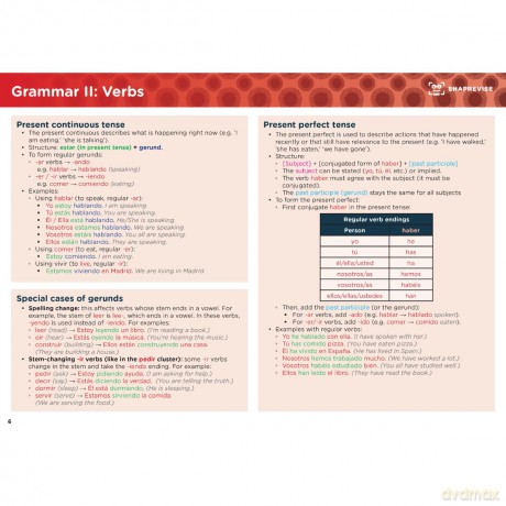 SnapRevise GCSE Spanish Summary Notes - SnapRevise [KSIĄŻKA]