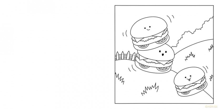 Snoozy Picnic: A cute and cozy colouring book - Ollie Brown [KSIĄŻKA]