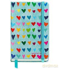 Notes A6/100 Kartek Z Gumką W Linię Agatha Ruiz De La Prada Blue Rain