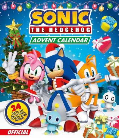 Sonic The Hedgehog Kalendarz Adwentowy: NEW for 2025, a festive collection of books, activities, crafts and surprises! The perfect gift for kids who are fans of the movies, TV shows and games! - Sonic The Hedgehog [KALENDARZ]