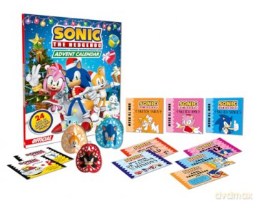 Sonic The Hedgehog Kalendarz Adwentowy: NEW for 2025, a festive collection of books, activities, crafts and surprises! The perfect gift for kids who are fans of the movies, TV shows and games! - Sonic The Hedgehog [KALENDARZ]